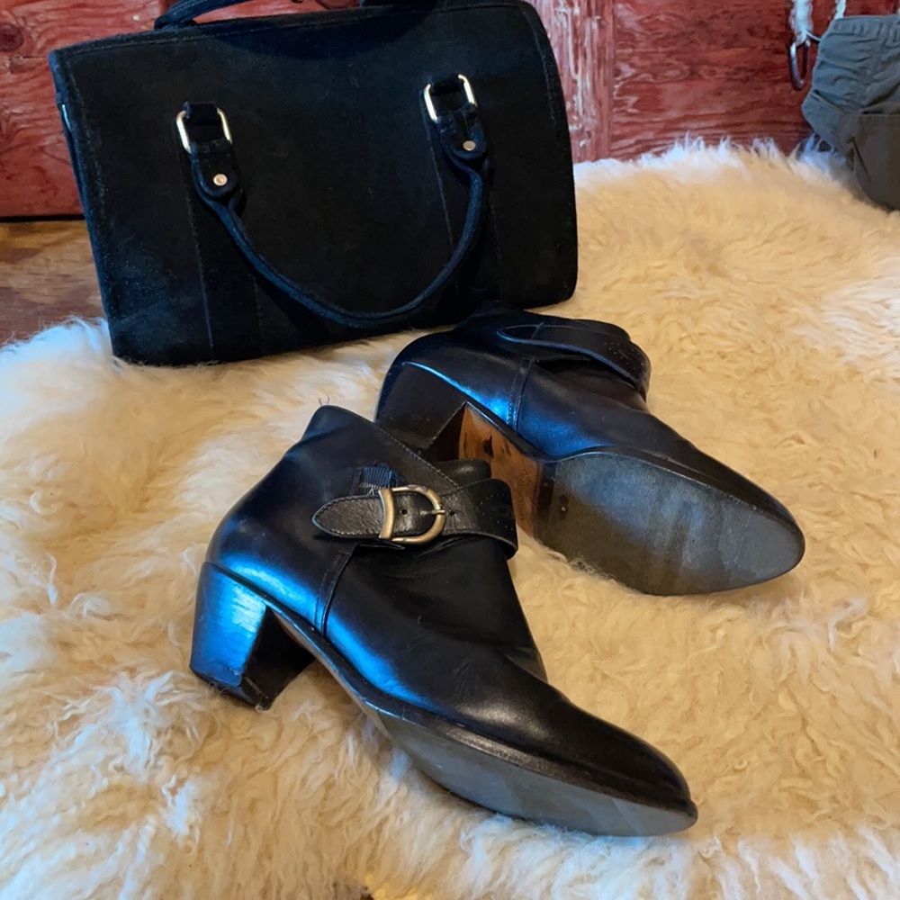 Free with $200 purchase!!! Russell & Bromley leather boots